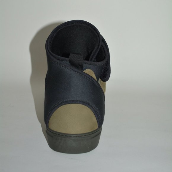 NWT BALENCIAGA MENS NEOPRENE STRAP HITOP SUEDE LEATHER SNEAKERS US 15 EU 48 - Picture 8 of 11